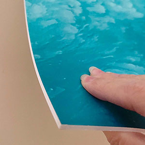 Φωτογραφία σε φύλλο PVC